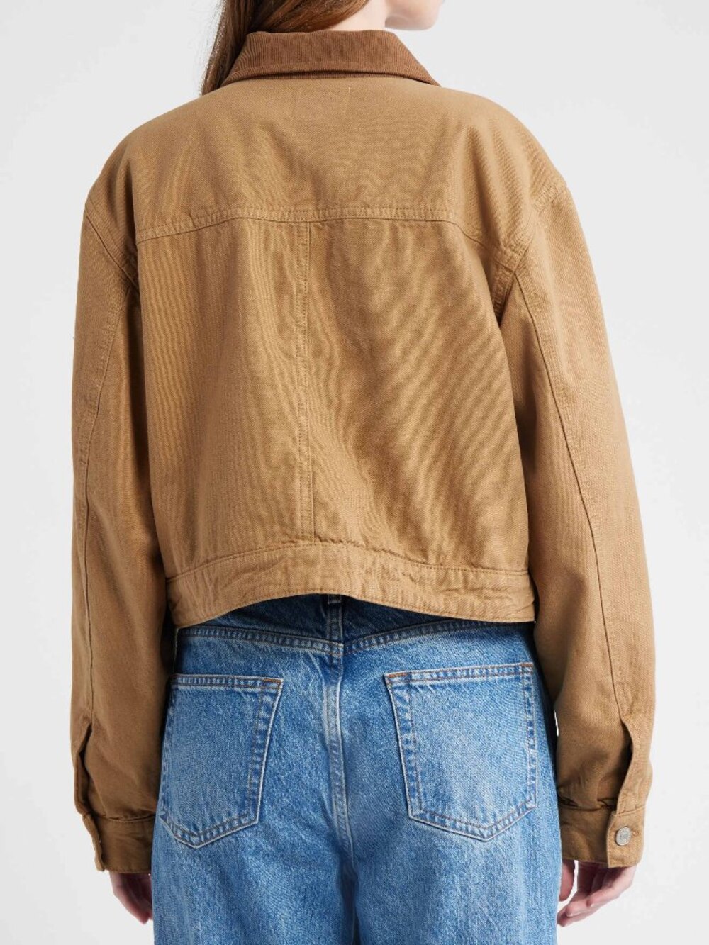 NWT Reformation Briar Cropped Utility Jacket M - Picture 3 of 11